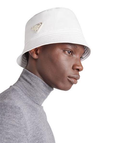 prada bucket hat man|white prada bucket hats men's.